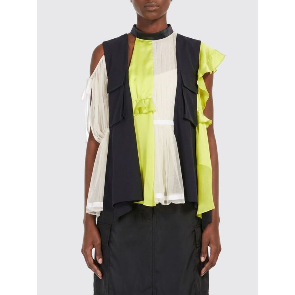 Sacai Top Woman Blue